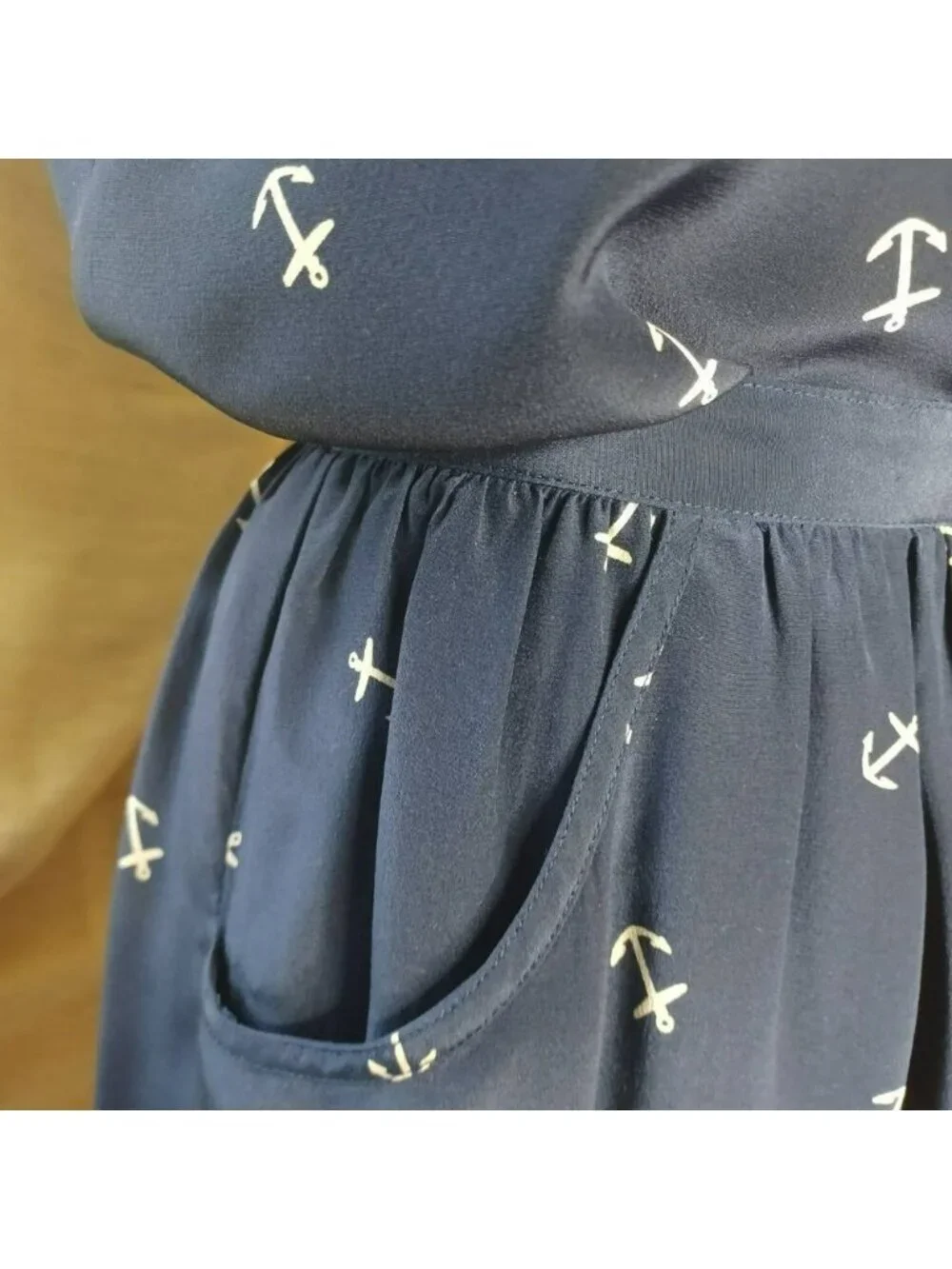 Albert Nipon vintage collectibles silk nautical themed dress suit 6 - Picture 4 of 6